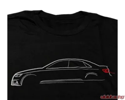 034Motorsport B9 Audi S4 Lines T-Shirt, Women's - 034-A01-1023-WS