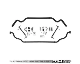 034Motorsport Dynamic+ Front and Rear Sway Bar Kits BMW 325 | 328 | 330 | 335d | 335 I | IS E9X 2006-2013