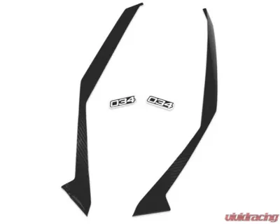 034 Motorsports Carbon Fiber Engine Cover Trim Audi C8 RS6 | RS7 2019-2025 - 034-1ZZ-1010