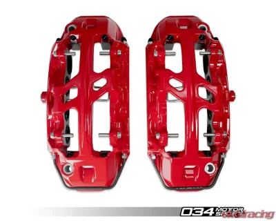 034Motorsport RS+ Big Brake Package w/ RS Red Caliper Audi A4 | A5 | Q5 | Q7 | RS4 | RS5 | S4 | S5 | SQ5 2015+ - 034-301-0003-RED