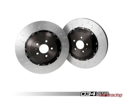 034Motorsport RS+ Big Brake Package w/ Nickel Plated Caliper Audi A4 | A5 | Q5 | Q7 | RS4 | RS5 | S4 | S5 | SQ5 2015+ - 034-301-0003-NKL