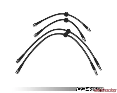 034Motorsport Stainless Steel Braided Brake Line Kit BMW M2 G87 2023+ - 034-303-0029