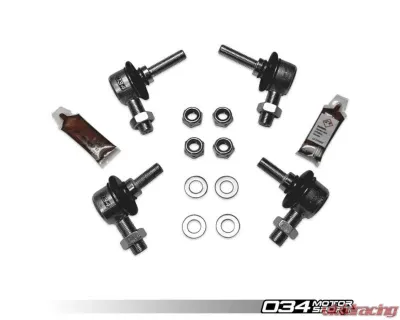 034 Motorsport Rebuild Kit for Dynamic+ Billet Adjustable Rear Sway Bar End Link Kit Volkswagen GTI | GLI | R32 | Jetta Mk5/6 | Audi A3 8P - 034-402-Z048