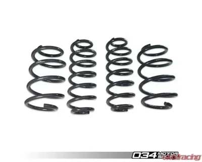 034 Motorsports Dynamic+ Lowering Springs Audi A3 8P 3.2 VR6 2006-2008 - 034-404-1024