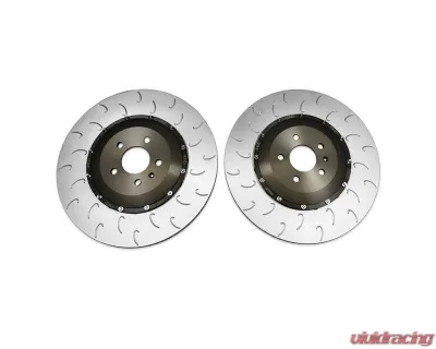 034Motorsport 2-Piece Front Floating Brake Rotor Upgrade Kit Audi SQ7 | SQ8 4M | 4M.5 2019+ - 034-301-1016