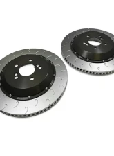 034 Motorsport 2-Piece Floating Rear Brake Rotor Upgrade Kit BMW M2 F8X | M3 | M4 Competition/CS |GTS 2015-2021                                     - 034-301-2016 - Image 2
