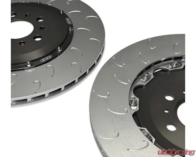 034 Motorsport 2-Piece Floating Rear Brake Rotor Upgrade Kit BMW M2 | M3 | M4 G8X 2021+ - 034-301-2017