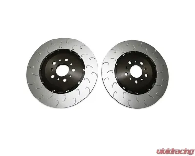 034 Motorsport 2-Piece Floating Rear Brake Rotor Upgrade Kit BMW M2 | M3 | M4 G8X 2021+ - 034-301-2017