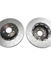 034 Motorsport 2-Piece Floating Rear Brake Rotor Upgrade Kit BMW M340i G20 | Toyota A90/91 GR Supra 2019+                                     - 034-301-2018 - Image 2