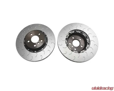 034 Motorsport 2-Piece Floating Rear Brake Rotor Upgrade Kit BMW M340i G20 | Toyota A90/91 GR Supra 2019+ - 034-301-2018