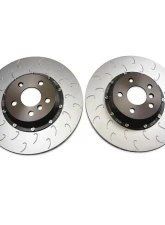 034 Motorsport 2-Piece Floating Rear Brake Rotor Upgrade Kit BMW M340i G20 | Toyota A90/91 GR Supra 2019+                                     - 034-301-2018 - Image 4