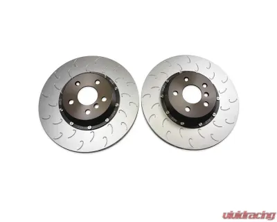 034 Motorsport 2-Piece Floating Rear Brake Rotor Upgrade Kit BMW M340i G20 | Toyota A90/91 GR Supra 2019+ - 034-301-2018
