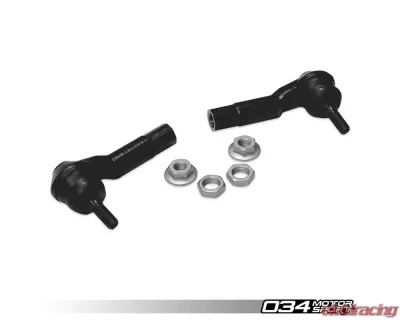 034Motorsport Extended Tie Rod End Kit for Audi VW PQ35 MQB MQB Evo, Forged Steel, 20mm Adjustment - 034-406-2033