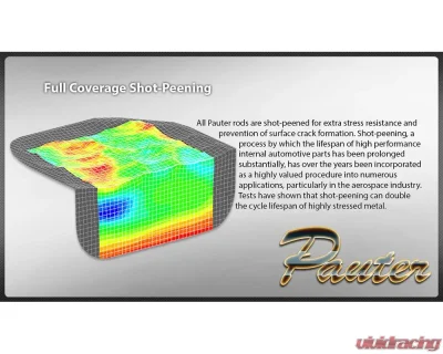 034 Motorsports Pauter 4340 Chromoly Cross-Beam Connecting Rod Set Audi EA839 3.0T Turbocharged Engines 2017+ - PAU-AUD-200-588-1550FD