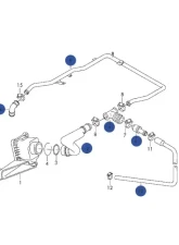 034 Motorsport Engine Crankcase Breather Hose Kit                                     - 034-101-3000 - Image 2