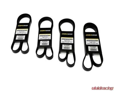034 Motorsports Dynamic+ Supercharger Belts Audi 3.0 TFSI 2009-2018 - 034-145-Z056/7/8/9