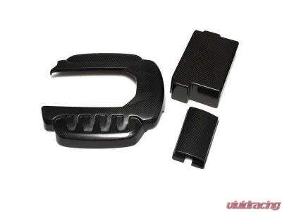 034 Motorsports Carbon Fiber Engine Cover Package Audi S3 8V 2015+ - 034-1ZZ-1000-DSO