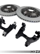 034 Motorsports Stage 2 Black Dynamic+ Braking Package for Audi 8V.5 RS3 2017-2022                                     - 034-301-0016-BLK-DSO - Image 2