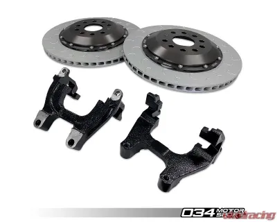 034 Motorsports Stage 2 Black Dynamic+ Braking Package for Audi 8V.5 RS3 2017-2022 - 034-301-0016-BLK-DSO