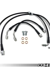 034 Motorsports Stage 2 Black Dynamic+ Braking Package for Audi 8V.5 RS3 2017-2022                                     - 034-301-0016-BLK-DSO - Image 9