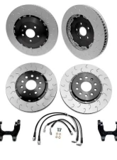 034 Motorsports Stage 2 Black Dynamic+ Braking Package for Audi 8V.5 RS3 2017-2022                                     - 034-301-0016-BLK-DSO - Image 10