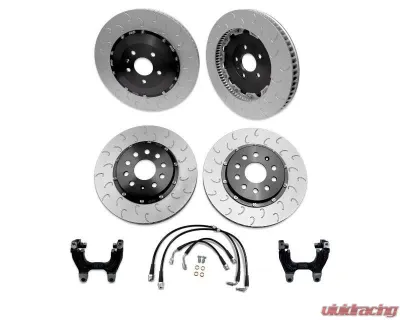 034 Motorsports Stage 2 Black Dynamic+ Braking Package for Audi 8V.5 RS3 2017-2022 - 034-301-0016-BLK-DSO