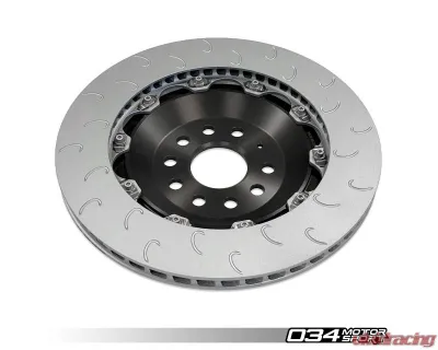 034 Motorsports Stage 2 Dynamic+ Braking Package for Audi 8V.5 RS3 2017-2022, Red 350mm Upgrade - 034-301-0016-RED-DSO