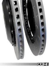 034 Motorsports Stage 2 Dynamic+ Braking Package for Audi 8V.5 RS3 2017-2022, Red 350mm Upgrade                                     - 034-301-0016-RED-DSO - Image 9