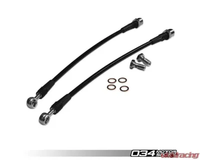 034 Motorsports Stainless Steel Braided Brake Line Kit Audi B9 | B9.5 2017+ - 034-303-0025
