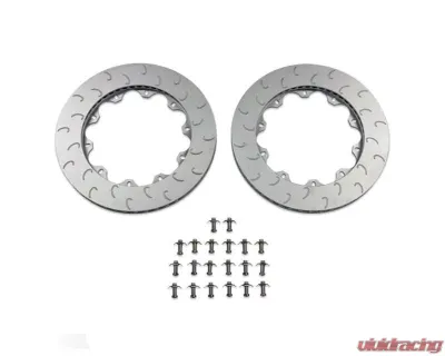 034 Motorsports Replacement Rear Rotor Ring Set BMW G20 M340i | Toyota A90 | 91 GR Supra 2019+ - 034-304-2018
