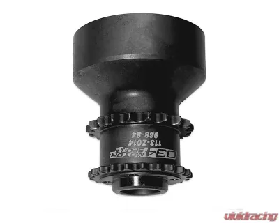 034Motorsport 1-Piece Pinned & Unpinned Crank Hub w/ Crank Bolt Capture Plate BMW N55 | S55 2006+ - 034-113-Z015