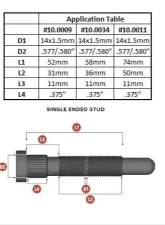Tarett Engineering Wheel Stud 74mm Premium Race Bullet Nose M14x1.5 Porsche  911 | 964 | 993 1984-1999                                     - 10.0011 - Image 3