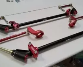 Tarett Engineering Swaybar and Drop Link Kit Bladed Front Porsche Cayman | Boxster 981 and 718 2013-2022