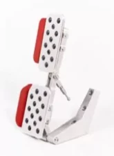 Tarett Engineering Fully Adjustable Gas Pedal Porsche 987 | 997 | 981 | 991 | Pano 2005-2022                                     - RL-A14.3-SLV.RED - Image 3