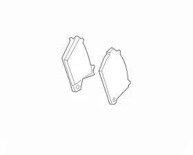 Genuine Porsche OEM 9Y0 Ceramic Front Brake Pads Porsche Cayenne 2019-2024