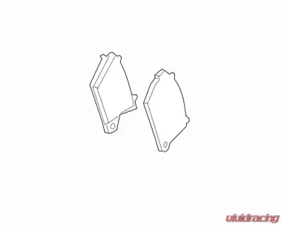 Genuine Porsche OEM 9Y0 Ceramic Front Brake Pads Porsche Cayenne 2019-2024 - 9Y0-698-151-AM
