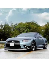 KBD Bodykits D Spec Style 1 Piece Front Lip Mitsubishi Eclipse 2006-2008                                     - 37-2137 - Image 5