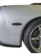 KBD Bodykits Polyurethane Rear Diffuser Chevrolet Corvette C5 1997-2004                                     - 37-6048 - Image 8