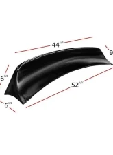 KBD Bodykits Polyurethane Rear Wing Spoiler Lexus SC300 | SC400 1992-2000                                     - 37-6051 - Image 4