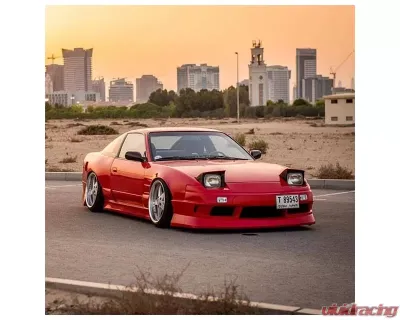 KBD Bodykits Polyurethane Front Bumper Nissan 240SX ALL (Pop Up) 1989-1994 - 37-6059