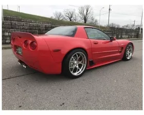 KBD Bodykits Polyurethane Rear Bumper Chevrolet Corvette C5 1997-2004