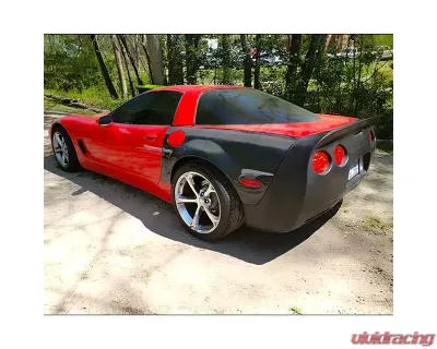 KBD Bodykits Polyurethane Rear Bumper Chevrolet Corvette C5 1997-2004 - 37-6062