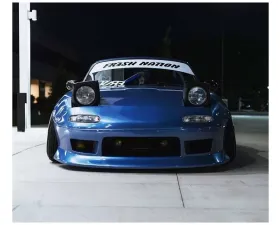 KBD Bodykits Polyurethane Front Bumper Mazda Miata 1990-1997