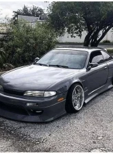 KBD Bodykits Polyurethane Front Bumper Nissan 240SX 1995-1996                                     - 37-6077 - Image 2