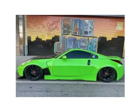 KBD Bodykits Polyurethane Side Skirts Nissan 350Z 2003-2008