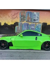 KBD Bodykits Polyurethane Side Skirts Nissan 350Z 2003-2008                                     - 37-6084 - Image 7