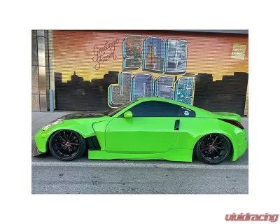 KBD Bodykits Polyurethane Side Skirts Nissan 350Z 2003-2008 - 37-6084