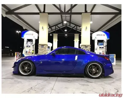 KBD Bodykits Polyurethane Side Skirts Nissan 350Z 2003-2008 - 37-6084