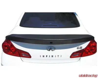 KBD Bodykits Polyurethane Rear Wing Spoiler Infiniti G25 | G35 | G37 Sedan 2007-2015 - 37-6085