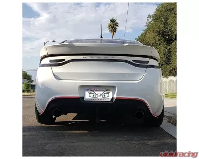 KBD Bodykits Polyurethane Rear Wing Spoiler Dodge Dart 2013-2016 - 37-6105